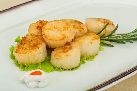 Buttered Scallops with Paprika
